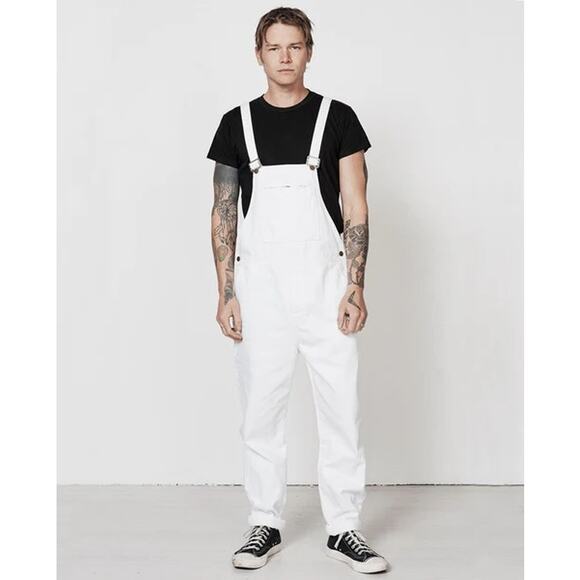 ROLLAS TRADE OVERALL WHITE - Picture 1 of 6